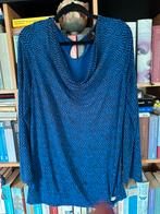 Blauwe Mart Visser blouse/tuniek,  maat 44/46, Verzenden, Zo goed als nieuw, Maat 42/44 (L), Blauw