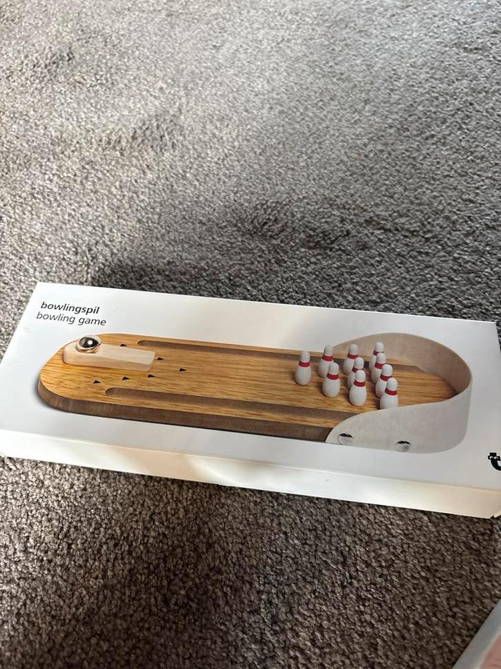 Mini Bowling Spel & Mikado Spel - Leuk voor Kinderen!, Hobby en Vrije tijd, Gezelschapsspellen | Overige, Gebruikt, Een of twee spelers