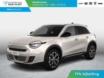 Fiat 600e La Prima 54 kWh | 17% Bijtelling | Carplay | Elek. beschikbaar voor biedingen