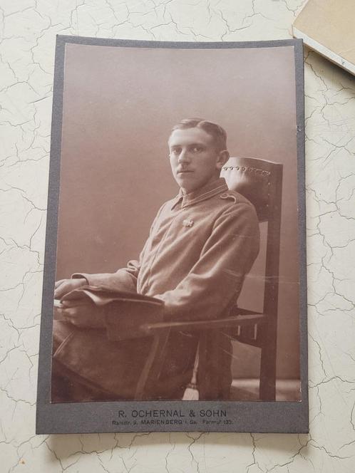 Antieke grotere CDV foto 1 en 2, Antiek en Kunst, Curiosa en Brocante, Ophalen of Verzenden