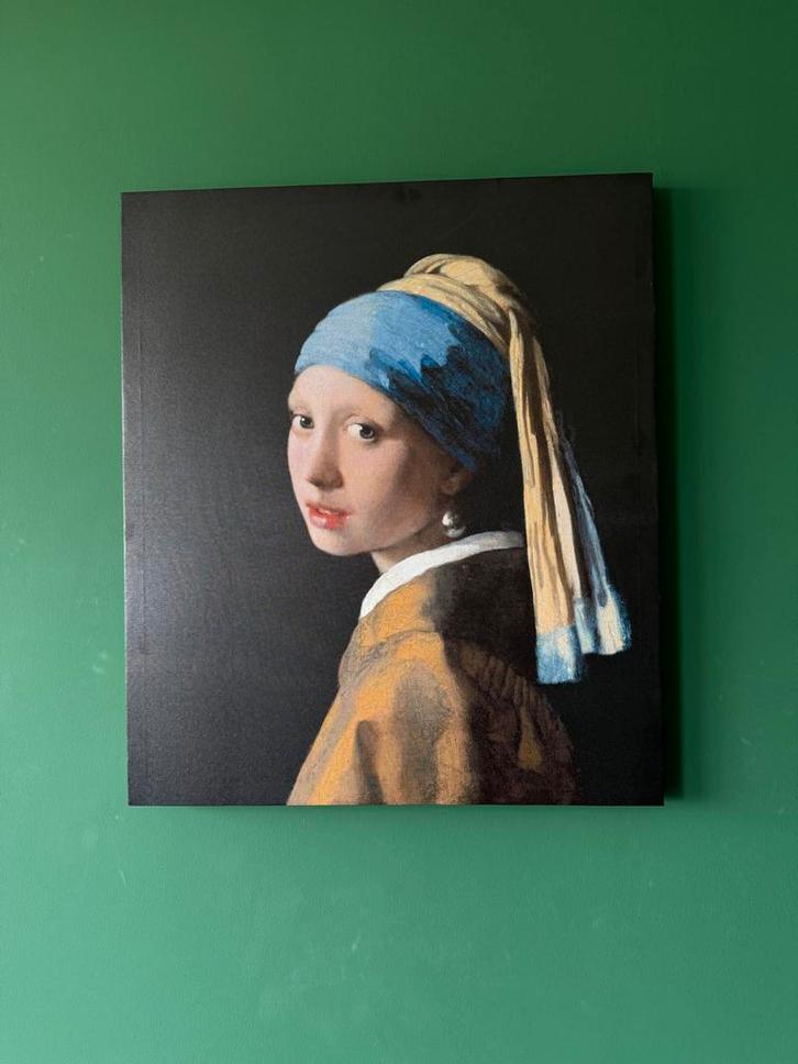Meisje met de Parel - Replica, Antiek en Kunst, Kunst | Schilderijen | Klassiek, Ophalen