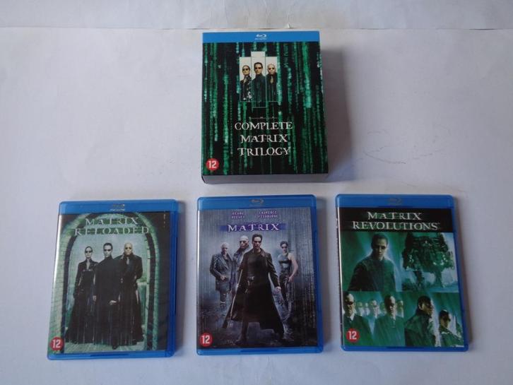 WB Complete Matrix Trikogy 3x Blue-ray in Box, uit 2015, Cd's en Dvd's, Blu-ray, Zo goed als nieuw, Science Fiction en Fantasy