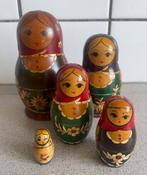 Fantastische matroesjka baboesjka pop hout Rusland, Verzamelen, Poppetjes en Figuurtjes, Ophalen of Verzenden, Zo goed als nieuw