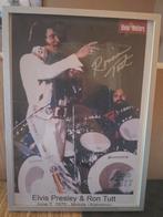 Gesigneerde Elvis Presley & Ron Tutt Foto, Verzamelen, Muziek, Artiesten en Beroemdheden, Ophalen of Verzenden, Zo goed als nieuw