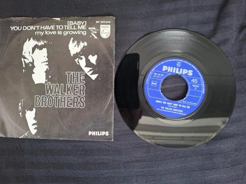 The Walker brothers/ Baby You don't have to tell me 1966, Cd's en Dvd's, Vinyl Singles, Gebruikt, Single, Pop, 7 inch, Ophalen of Verzenden