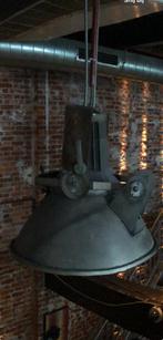 4 X  VINTAGE FABRIEKSLAMP GROOT, Ophalen, Gebruikt, Verlichting