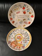 Blond Ontbijtbordje + Gebaksbordje, Huis en Inrichting, Ophalen of Verzenden, Zo goed als nieuw, Aardewerk, Blond Amsterdam