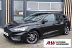 Ford Focus|ST-line|Led|Keyless|Stoel+Stuurverw.|Bomvol!|, 125 pk, Zwart, Bedrijf, 690 kg