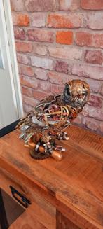 Steampunk:29cm Uil Beeld, Verzamelen, Ophalen of Verzenden, Nieuw, Dier