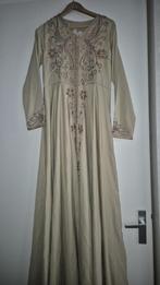Balroom jurk, Kleding | Dames, Maat 38/40 (M), Overige typen, Beige, Ophalen of Verzenden