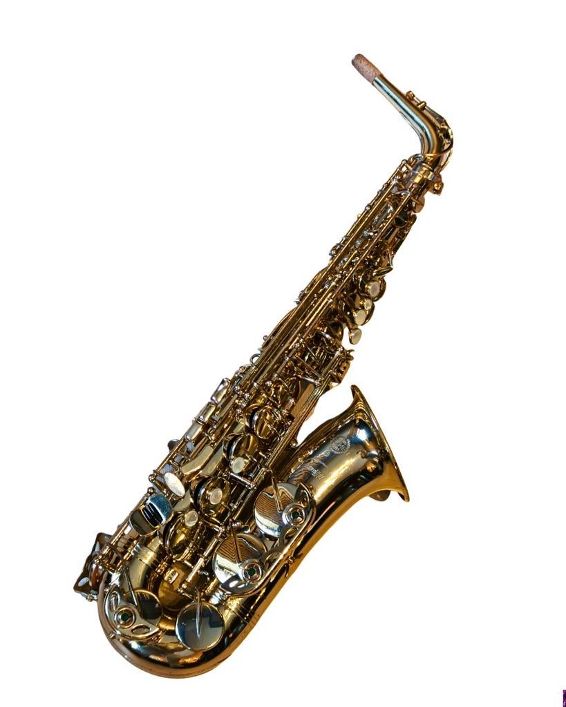 Selmer SA80 III Altsaxofoon - Speelklaar met accessoires, Muziek en Instrumenten, Blaasinstrumenten | Saxofoons, Gebruikt, Alt
