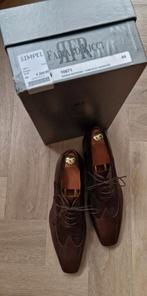 nw. Sjiek Fabiano Ricci schoenen donkerbr. leder/suede mt 44, Ophalen of Verzenden, Nieuw, Bruin