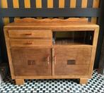 Eiken Amsterdamse School dressoir – ca. jaren 25/35, Ophalen, 25 tot 50 cm, Eikenhout