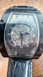 Bruvato Skeleton Automatisch Herenhorloge, Overige merken, Overige materialen, Verzenden, Polshorloge