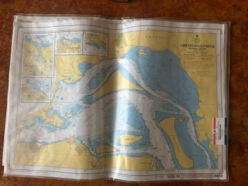 Hydrografische kaarten van de wateren in  Zeeland uit 2008 beschikbaar voor biedingen