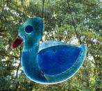Grote oude glazen raamhanger eend, Antiek en Kunst, Antiek | Glas en Kristal, Ophalen of Verzenden