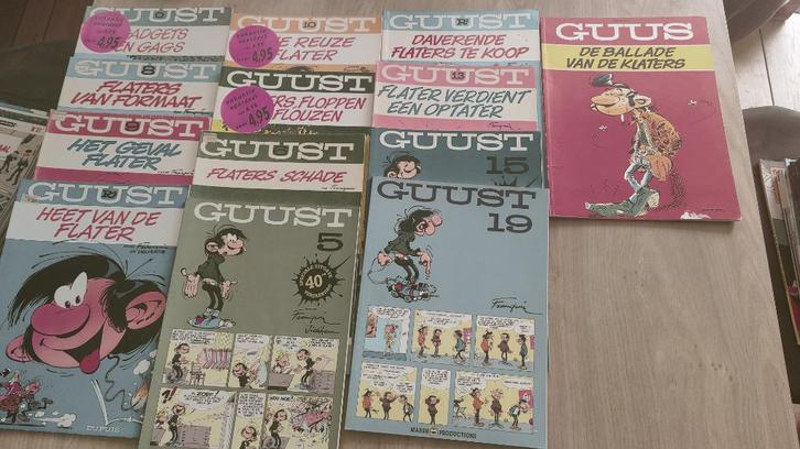 Guust, Boeken, Stripboeken, Gelezen, Meerdere stripboeken, Ophalen