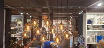 NIEUWE HANGLAMP VAN LIGHT AND LIVING BLACK SMOKE ROLF RAKEL beschikbaar voor biedingen