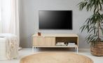 Tv-meubel met natuurlijk ontwerp, Huis en Inrichting, Ophalen of Verzenden, Nieuw, 25 tot 50 cm, Metaal