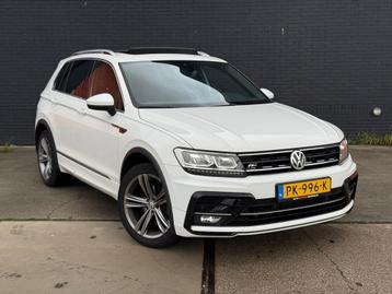 Volkswagen Tiguan R-Line 1.4 TSI 150PK 2017 Wit Pano Massage beschikbaar voor biedingen