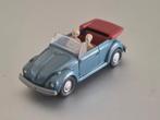 1:87 Volkswagen VW Kever cabrio blauw Wiking € 6, Verzenden, Zo goed als nieuw, Auto, Wiking
