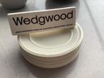 6 zgan gebaksbordjes 16 cm WEDGWOOD EDME., Ophalen of Verzenden, Zo goed als nieuw, Bord(en), Wedgwood