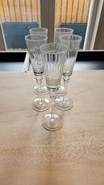 5 stuks champagneglazen van Sia, Glas of Glazen, Ophalen of Verzenden, Overige stijlen, Glas