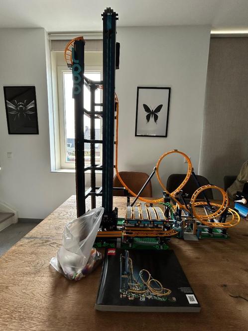 Lego 10303 Loop Coaster - Powered UP - Compleet, Kinderen en Baby's, Speelgoed | Duplo en Lego, Zo goed als nieuw, Lego, Complete set
