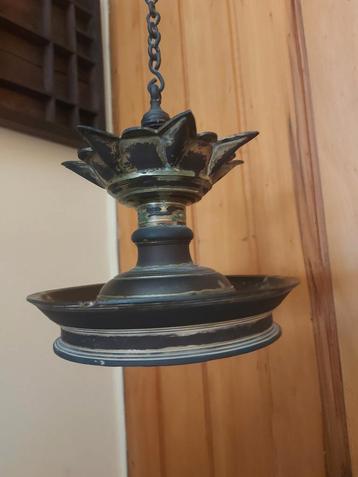 Antiek hangend ornament  wierrookbrander zwaar brons/koper beschikbaar voor biedingen