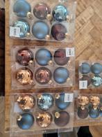 Glazen Kerstballenset en piek, Diversen, Kerst, Ophalen