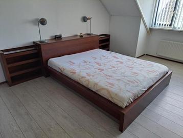  tweepersoonsbed Ikea Malm met kast complete slaapkamer 