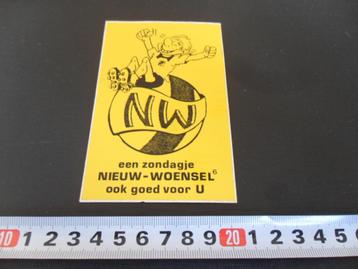sticker ehv voetbal strip een zondagje NIEUW-WOENSEL goed beschikbaar voor biedingen