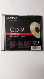 TDK Cd-r 52x  80min. 700mb 8stuks, Ophalen of Verzenden, Nieuw, Cd, TDK