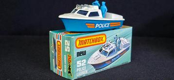 Matchbox Superfast Nr 52 Police Boot BIEDEN  beschikbaar voor biedingen