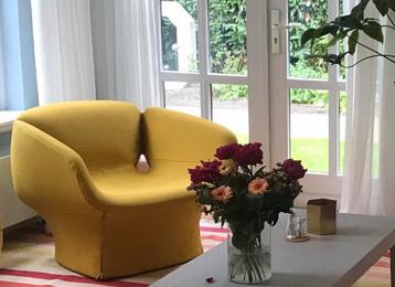 Moroso Bloomy fauteuil large geel beschikbaar voor biedingen