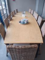 2x vergarder tafels 13 stoelen. Doe een bod!, Ophalen of Verzenden, Rechthoekig, 50 tot 100 cm