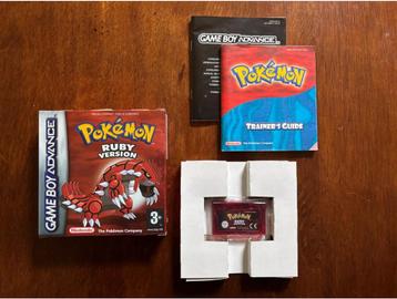 Pokémon Ruby Version - Complete in Doos (CIB) - GBA beschikbaar voor biedingen