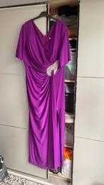 Galajurk paars 1x gedragen!, Kleding | Dames, Gelegenheidskleding, Galajurk, Paars, Maat 46/48 (XL) of groter, Ophalen of Verzenden