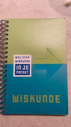 Wiskunde in je pocket - Wolters-Noordhof, Boeken, Schoolboeken, Ophalen of Verzenden, Zo goed als nieuw, Wiskunde A, Wolters-Noordhoff