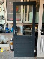 Buitendeur 211,5 x 83 cm, Doe-het-zelf en Verbouw, Deuren en Horren, Ophalen, Gebruikt, 80 tot 100 cm, Buitendeur