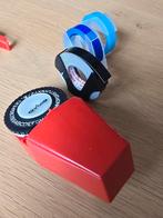 Vintage Retro 60S kleine rode dymo labelmachine nu gratis la, Ophalen of Verzenden