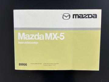 Mazda MX5 MX-5 instructie boekje 8M66 beschikbaar voor biedingen