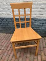 Mooie stoelen massief beuken, Huis en Inrichting, Stoelen, Vijf, Zes of meer stoelen, Bruin, Zo goed als nieuw, Hout