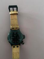 Unisex Horloge zgan merk Oozoo, Sieraden, Tassen en Uiterlijk, Horloges | Dames, Leer, Staal, Polshorloge, Zo goed als nieuw