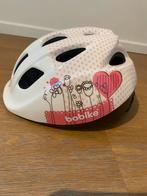 Kinderhelm Bobike: wit/roze/zwart berstelbaar van 46 - 53 cm, Ophalen of Verzenden, Gebruikt, Minder dan 16 inch