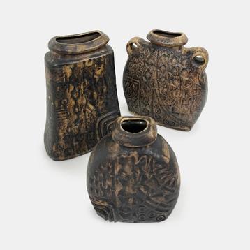 Vaas, Vintage, West-Duits, Carstens, Heinz Siery, Brutalist beschikbaar voor biedingen