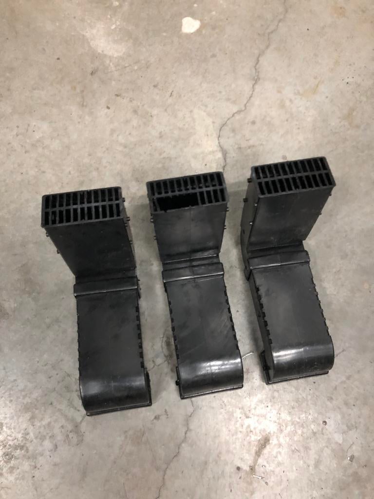 3x Vloerventilatiekokers, Z roosters, Ophalen of Verzenden, Nieuw