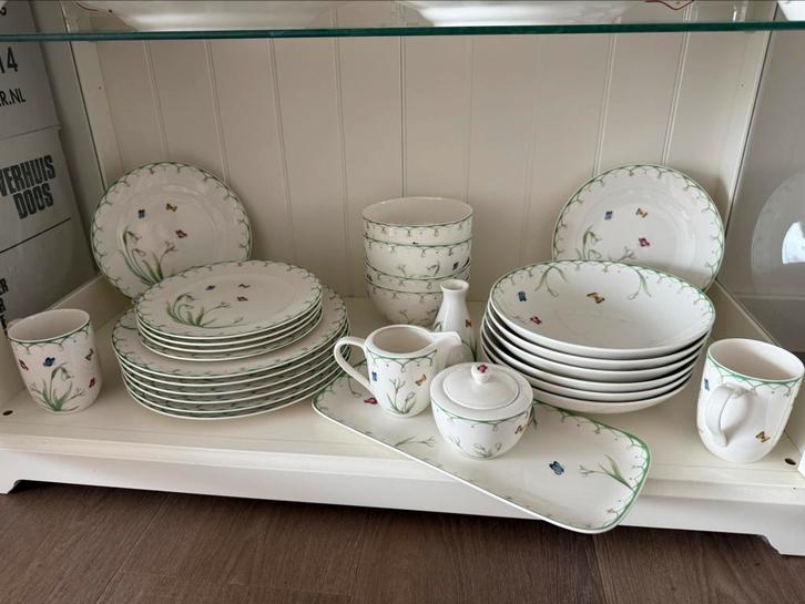Villeroy Boch Colourful spring NIEUW 6delig servies, Huis en Inrichting, Keuken | Servies, Nieuw, Bord(en), Overige stijlen, Porselein