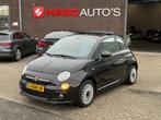 Fiat 500 1.2 Vintage '57 VIRTUAL/PANO/LEDER/CARPLAY/APK-AUG-, Gebruikt, 4 cilinders, 840 kg, Zwart