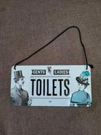 Vintage Toilettenbordje - Gents & Ladies, Ophalen of Verzenden